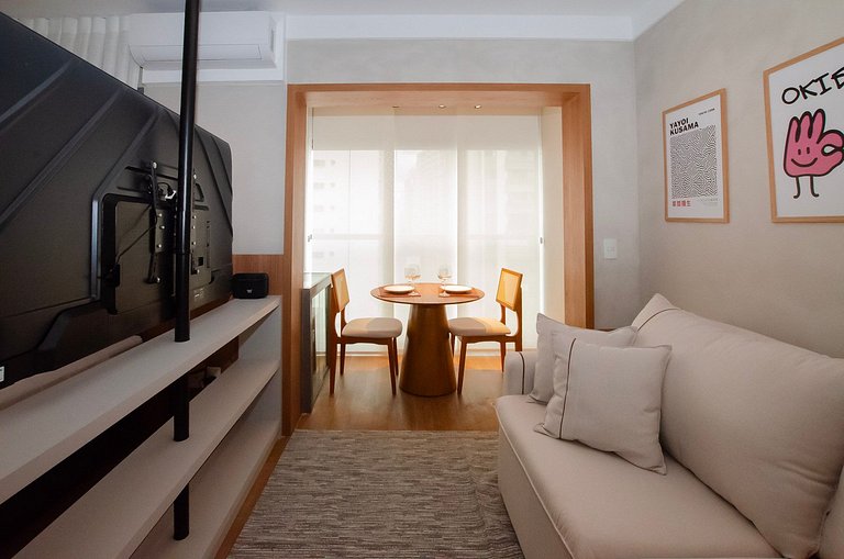 Charmoso studio C/vaga no Jardim Paulista