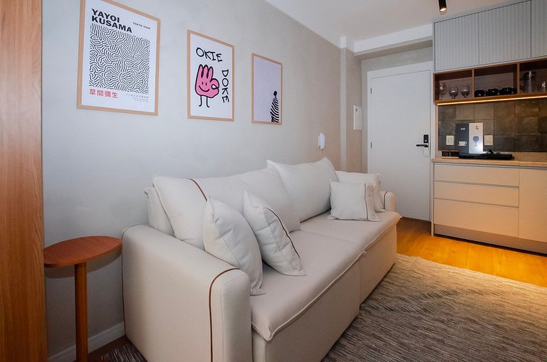 Charmoso studio C/vaga no Jardim Paulista