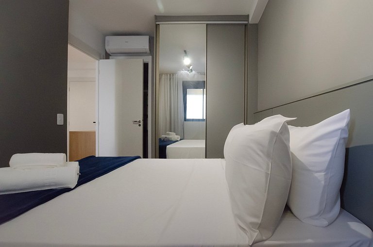 Charmoso apto ao lado do Allianz