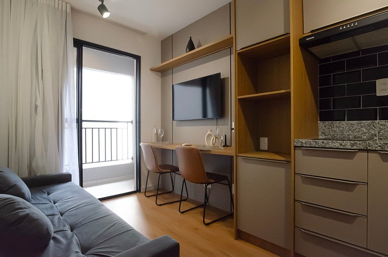 Charmoso apto ao lado do Allianz