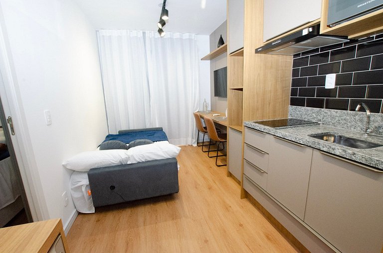 Charmoso apto ao lado do Allianz