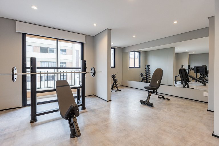 Belo apto de 2 dormitórios ao lado do Allianz