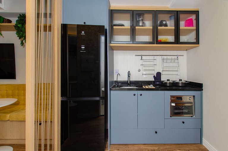 Charmoso studio no coração da Sumaré