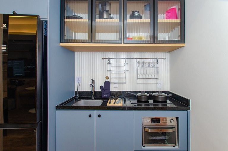 Charmoso studio no coração da Sumaré