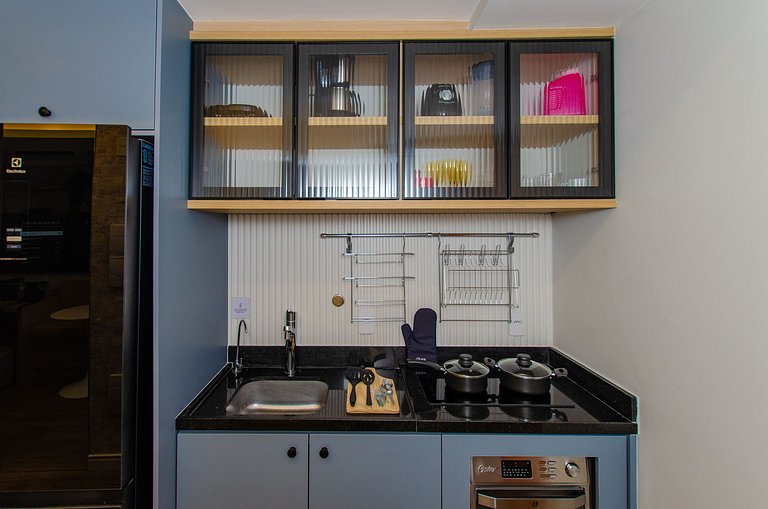 Charmoso studio no coração da Sumaré