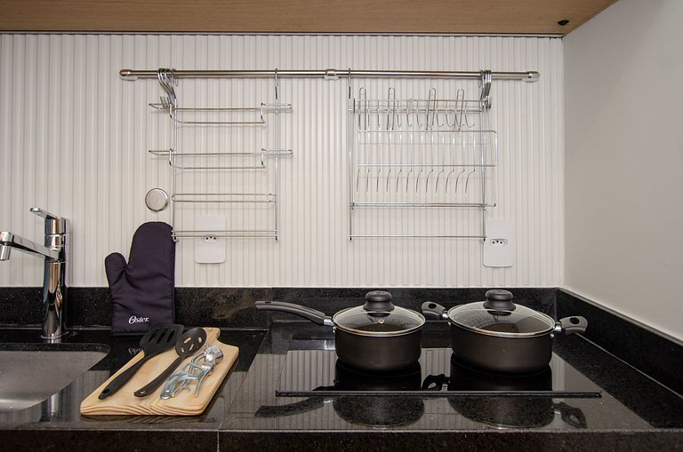 Charmoso studio no coração da Sumaré