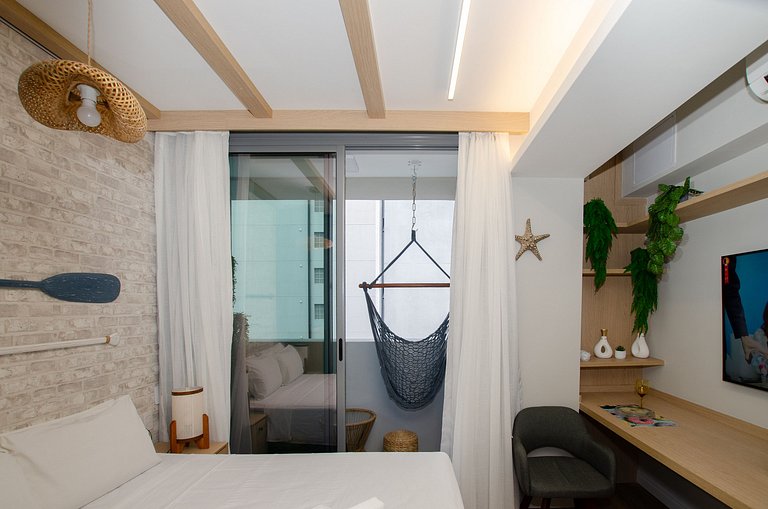 Charmoso studio no coração da Sumaré