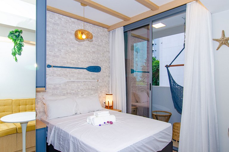 Charmoso studio no coração da Sumaré