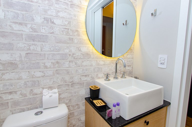 Charmoso studio no coração da Sumaré