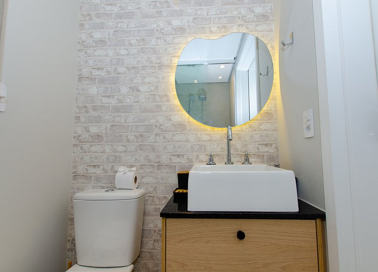 Charmoso studio no coração da Sumaré