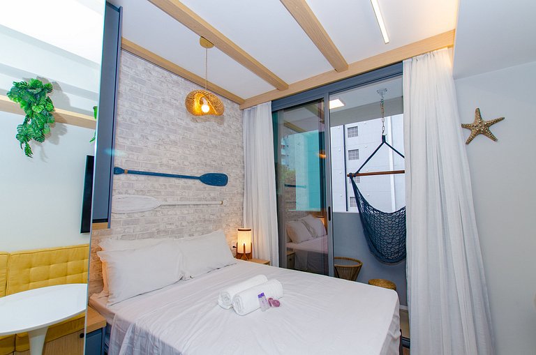 Charmoso studio no coração da Sumaré