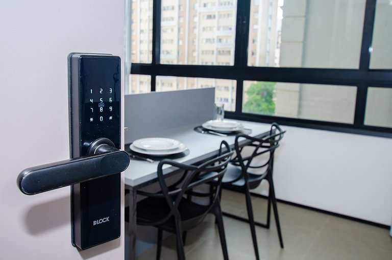 Lindo studio na Alameda Itu