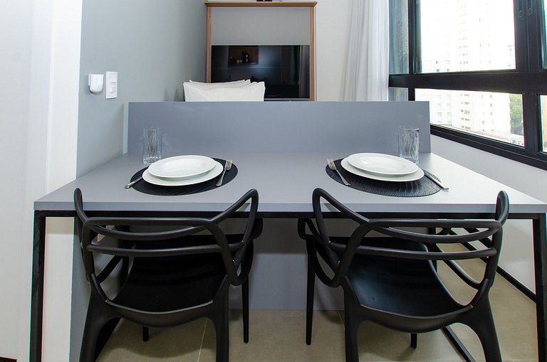 Lindo studio na Alameda Itu