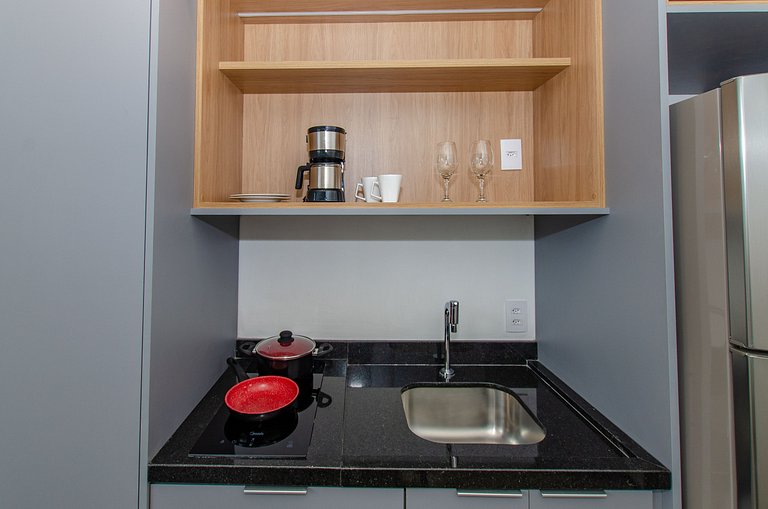 Lindo studio na Alameda Itu