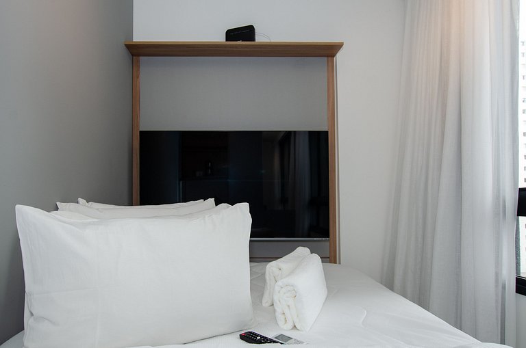 Lindo studio na Alameda Itu