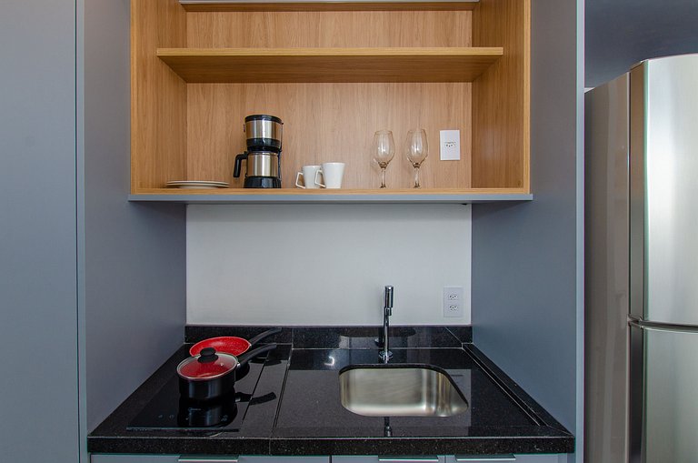 Lindo studio na Alameda Itu