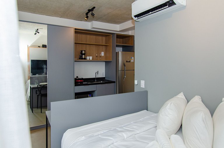 Lindo studio na Alameda Itu