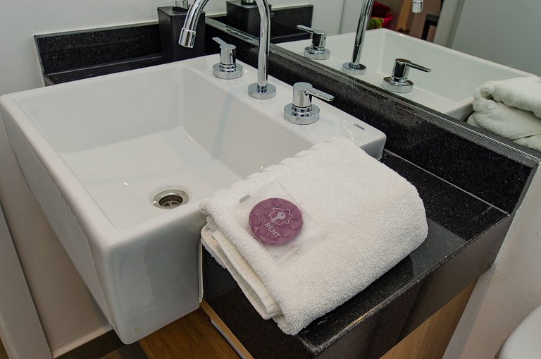 Lindo studio na Alameda Itu