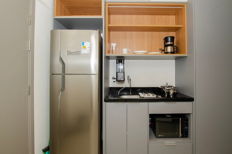 Belo studio na Alameda Itu