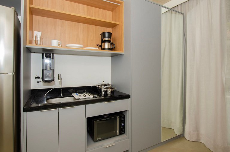 Belo studio na Alameda Itu