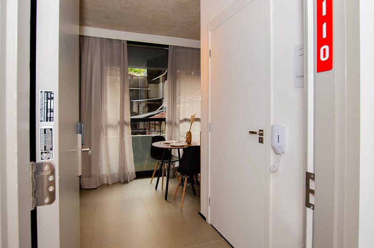 Belo studio na Alameda Itu