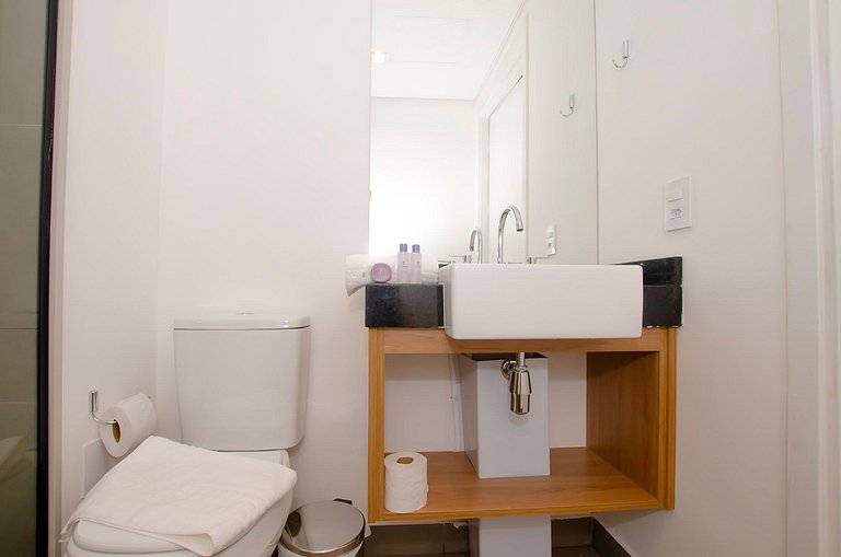 Belo studio na Alameda Itu