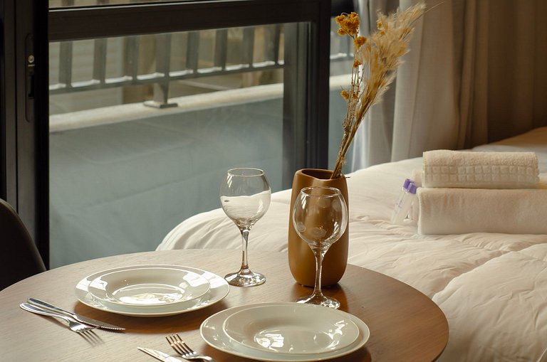 Belo studio na Alameda Itu