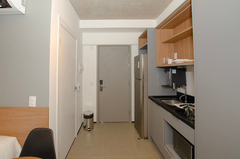 Belo studio na Alameda Itu