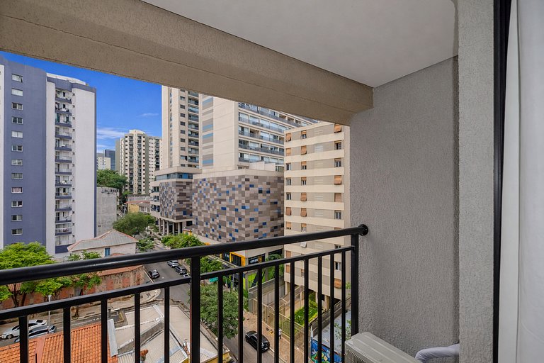 Charmoso studio na Bela Vista