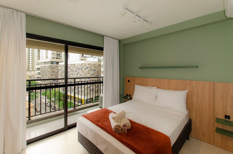 Charmoso studio na Bela Vista