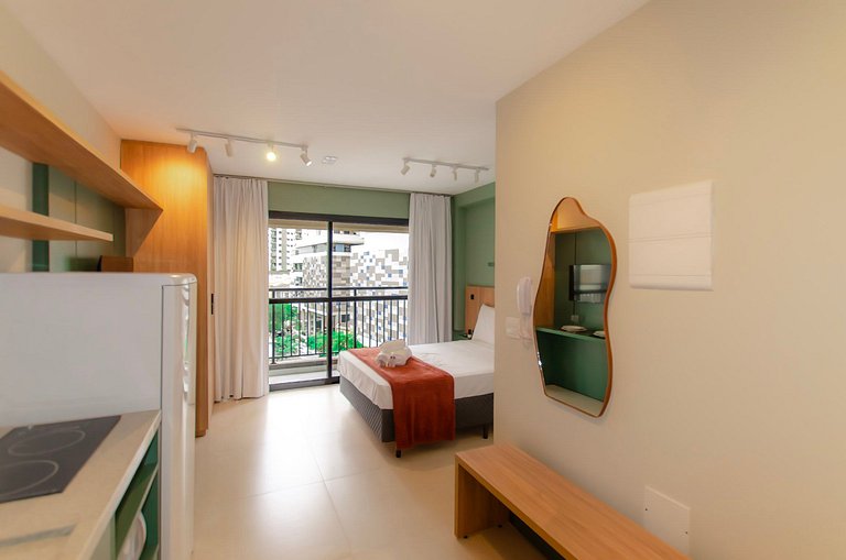 Charmoso studio na Bela Vista