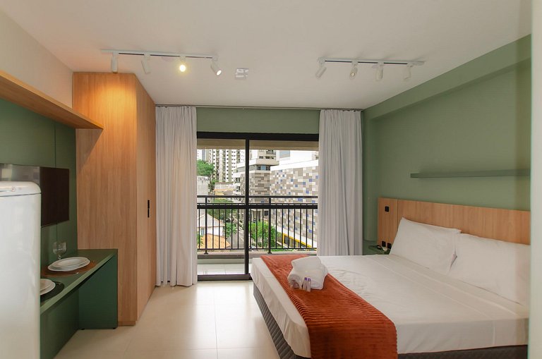 Charmoso studio na Bela Vista