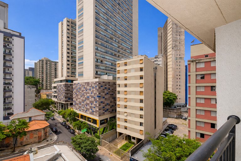 Charmoso studio na Bela Vista