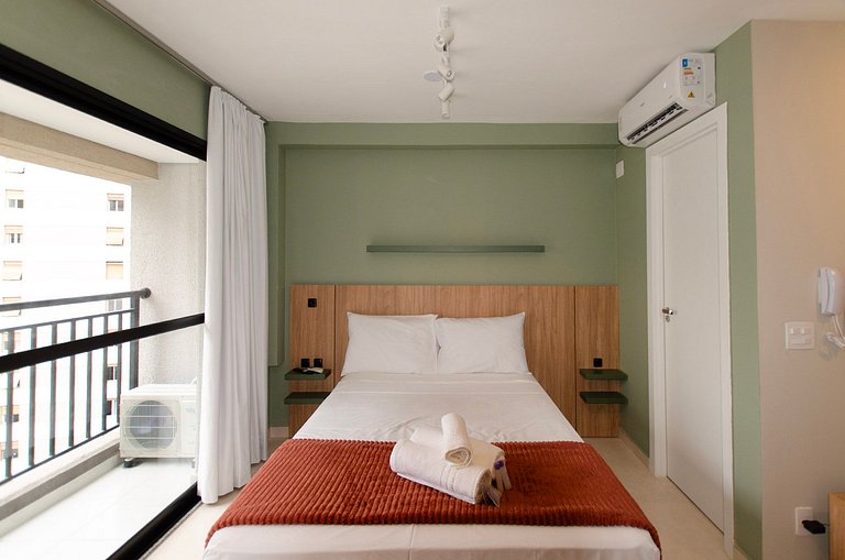 Charmoso studio na Bela Vista