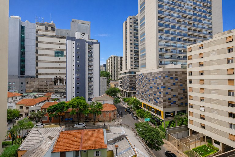 Charmoso studio na Bela Vista