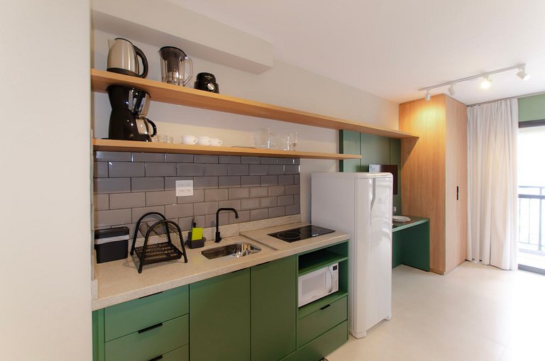 Charmoso studio na Bela Vista