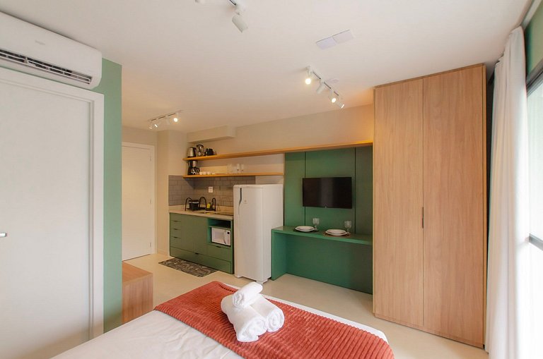 Charmoso studio na Bela Vista