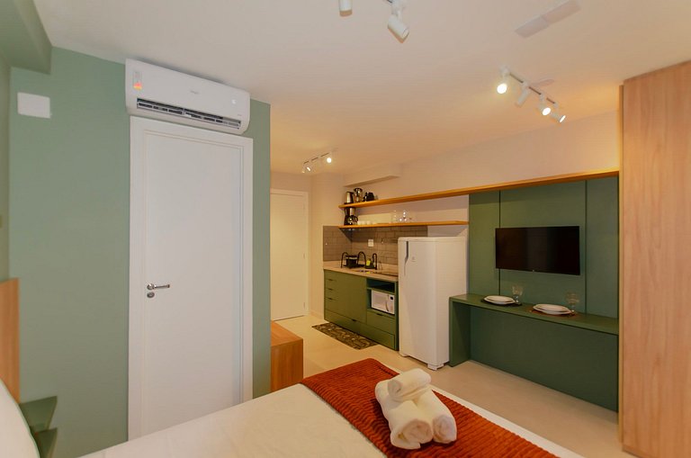 Charmoso studio na Bela Vista