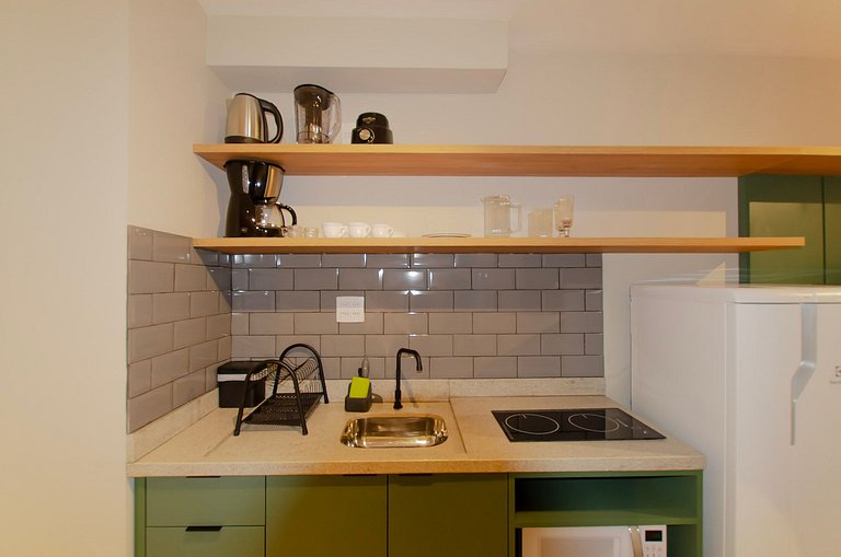 Charmoso studio na Bela Vista