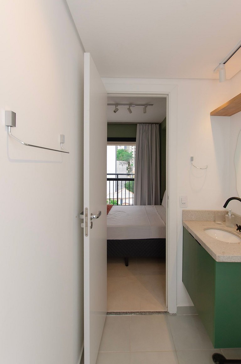 Charmoso studio na Bela Vista