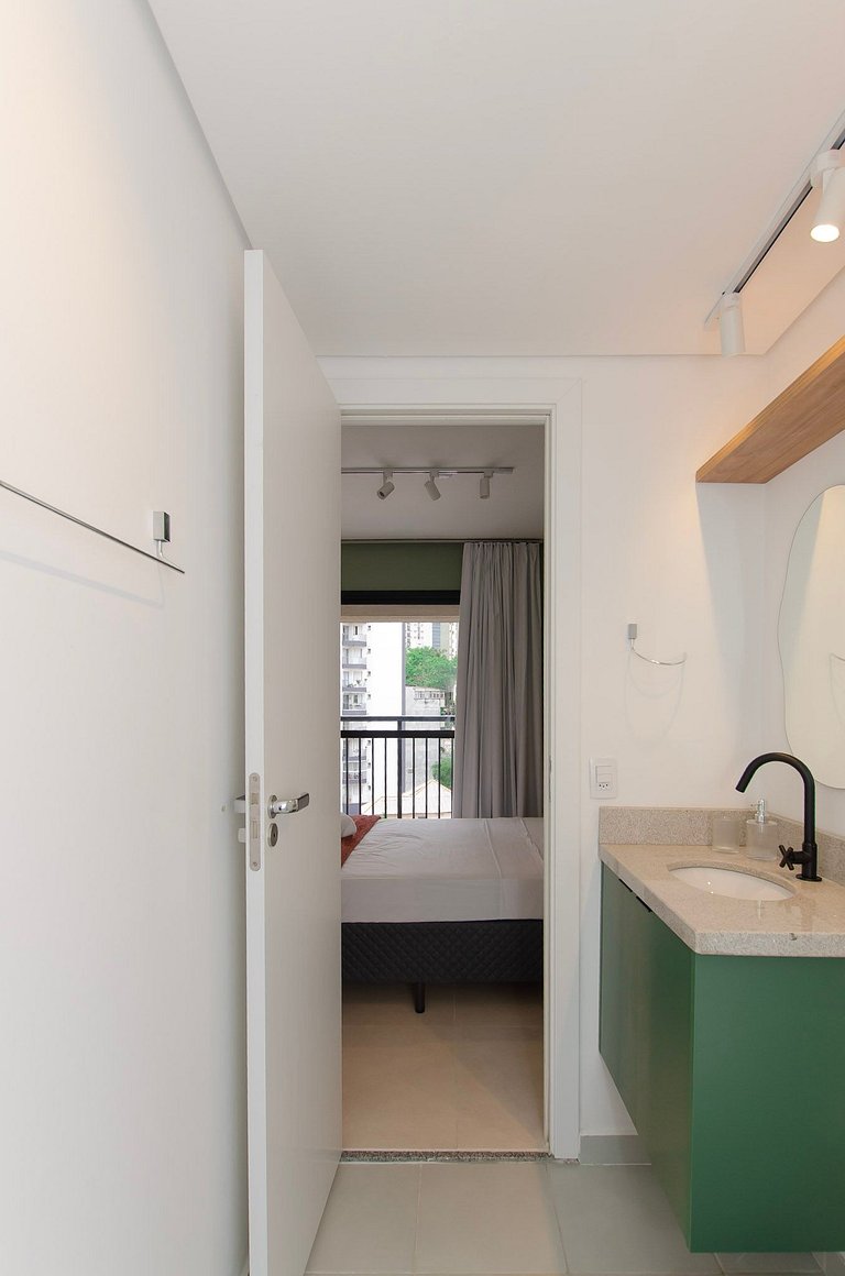 Charmoso studio na Bela Vista