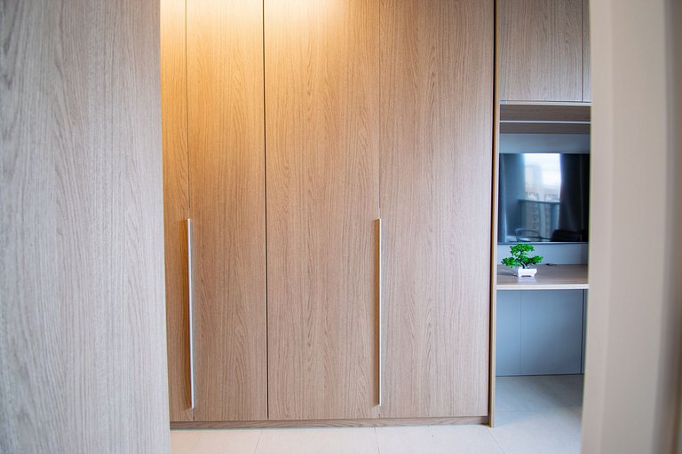 Charmoso studio ao lado da estação Paraiso