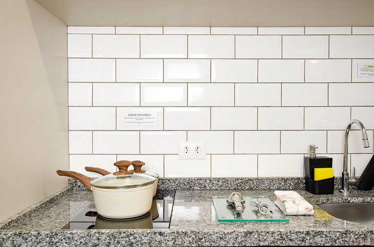 Charmoso studio no Brooklin