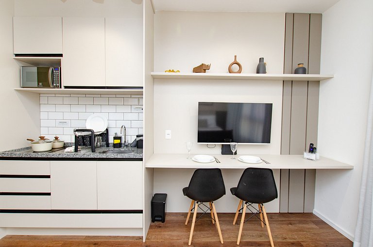 Charmoso studio no Brooklin