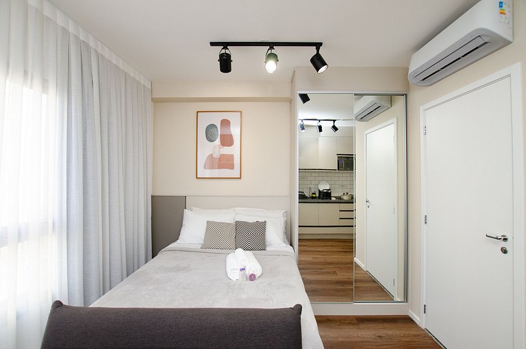 Charmoso studio no Brooklin