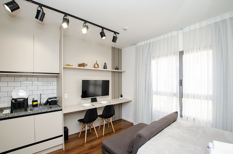 Charmoso studio no Brooklin