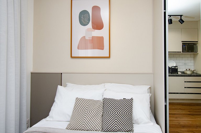 Charmoso studio no Brooklin