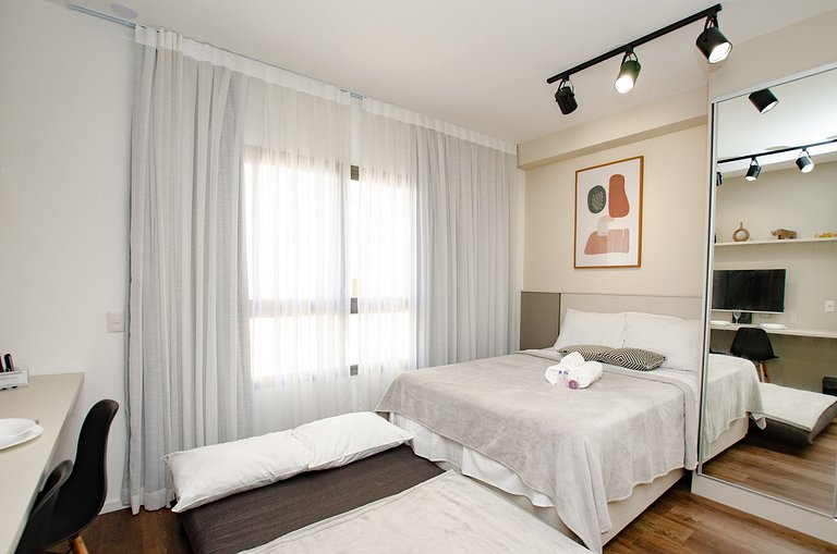 Charmoso studio no Brooklin