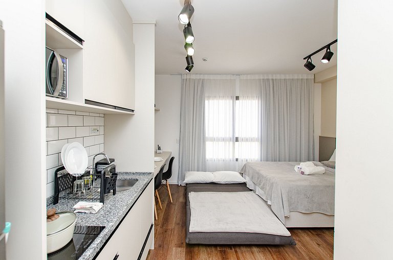 Charmoso studio no Brooklin