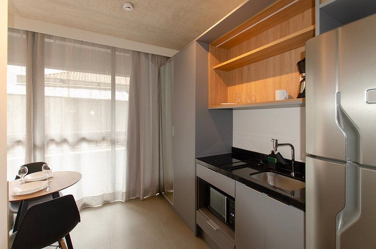 Charmoso studio na Alameda Itu